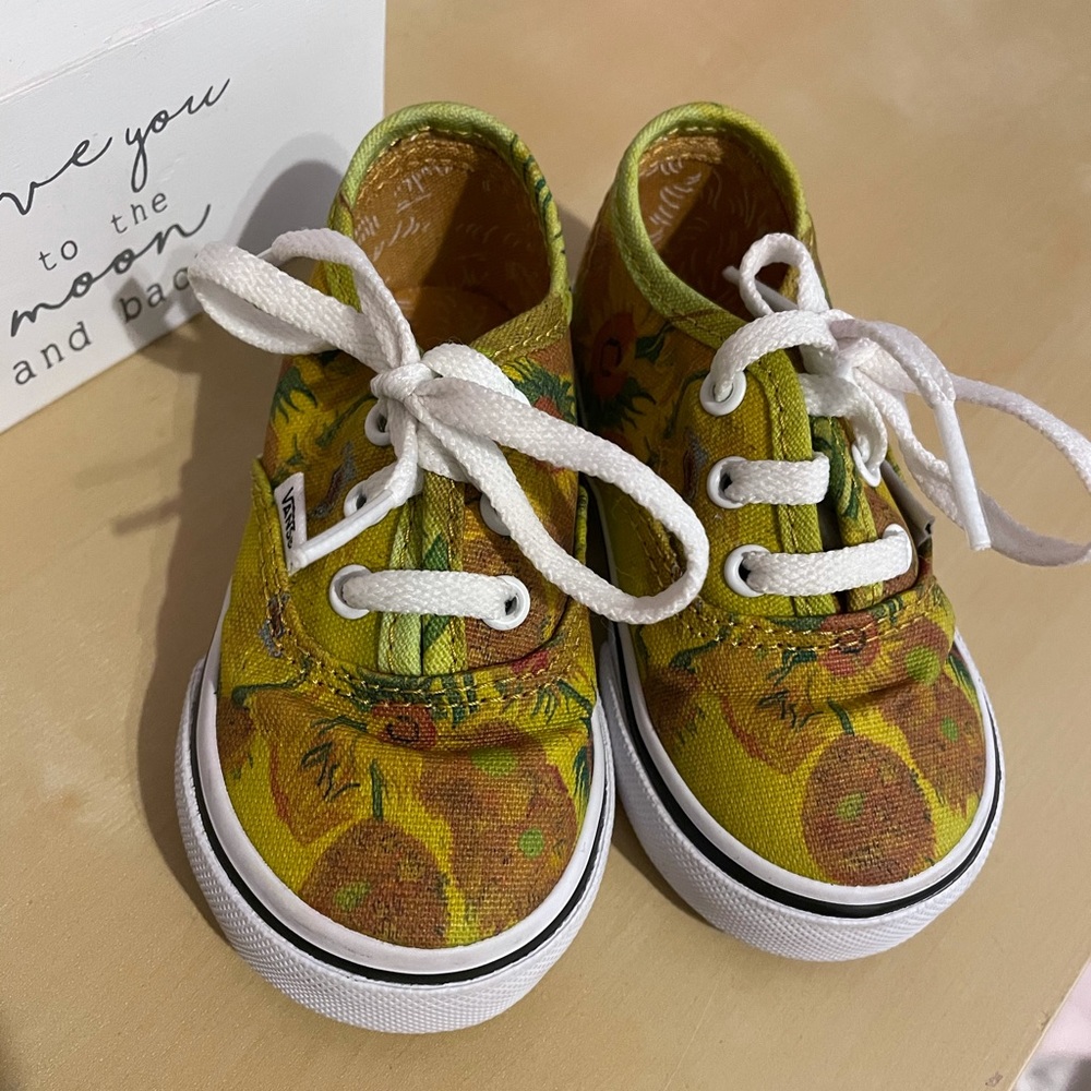 Vans X Van Gogh sunflowers